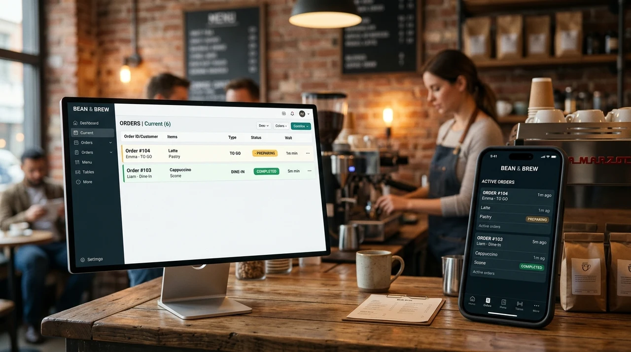 Dual Device POS Offline Synchronization